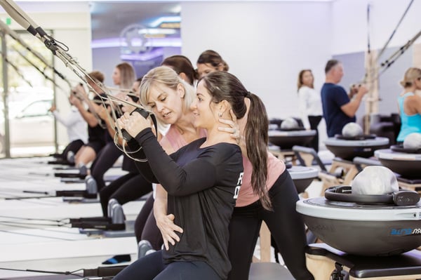 Club Pilates - A CP Suspend class with TRX is the perfect element to add if  you're looking to diversify your workout schedule! The straps allow you to  use your body weight